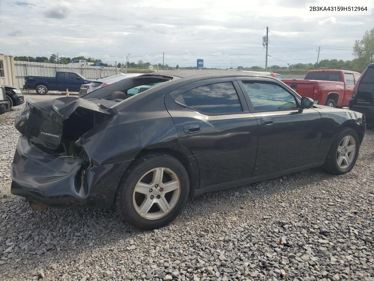 2009 Dodge Charger VIN: 2B3KA43159H512964 Lot: 70423394