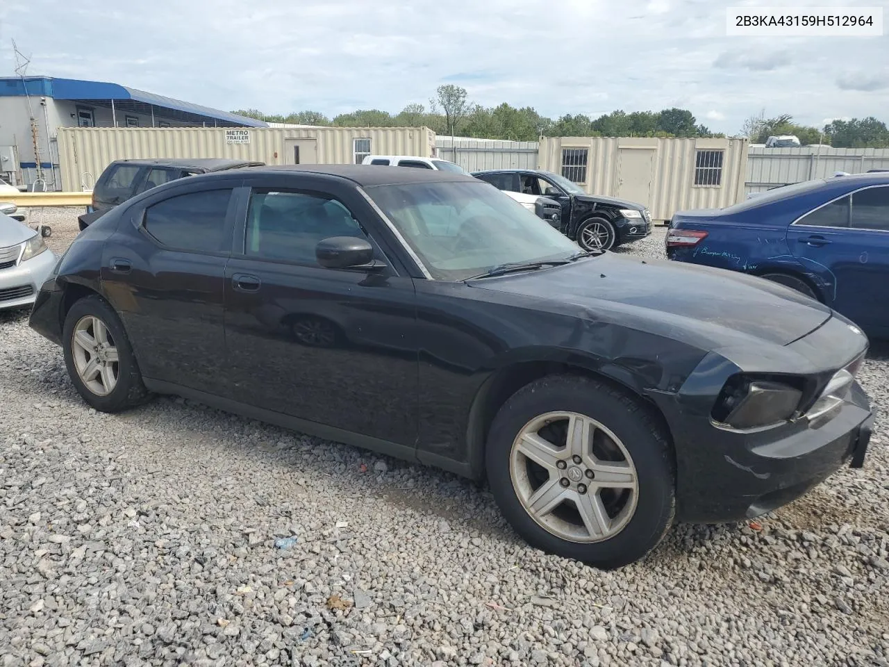 2009 Dodge Charger VIN: 2B3KA43159H512964 Lot: 70423394