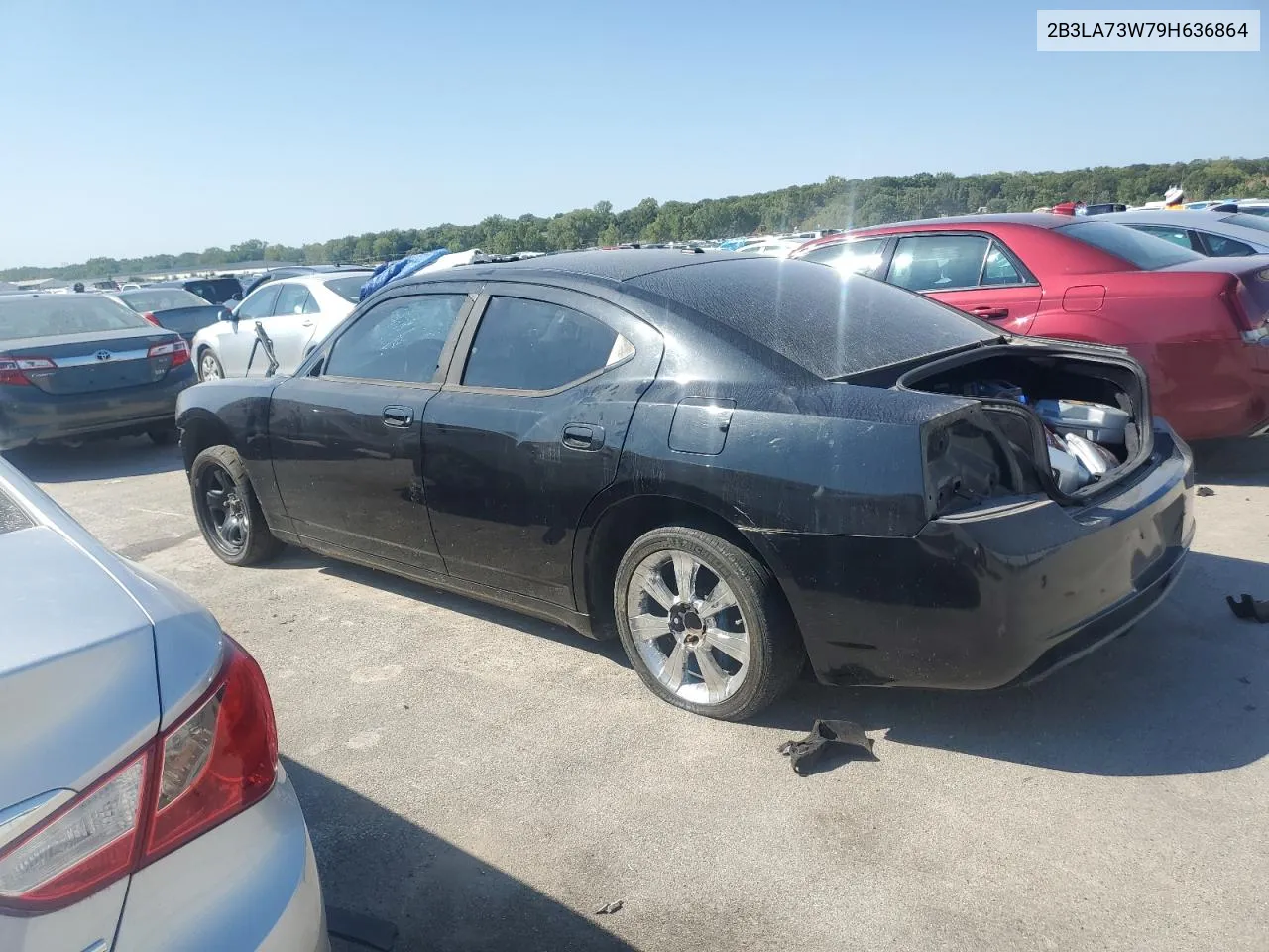 2009 Dodge Charger Srt-8 VIN: 2B3LA73W79H636864 Lot: 70624094