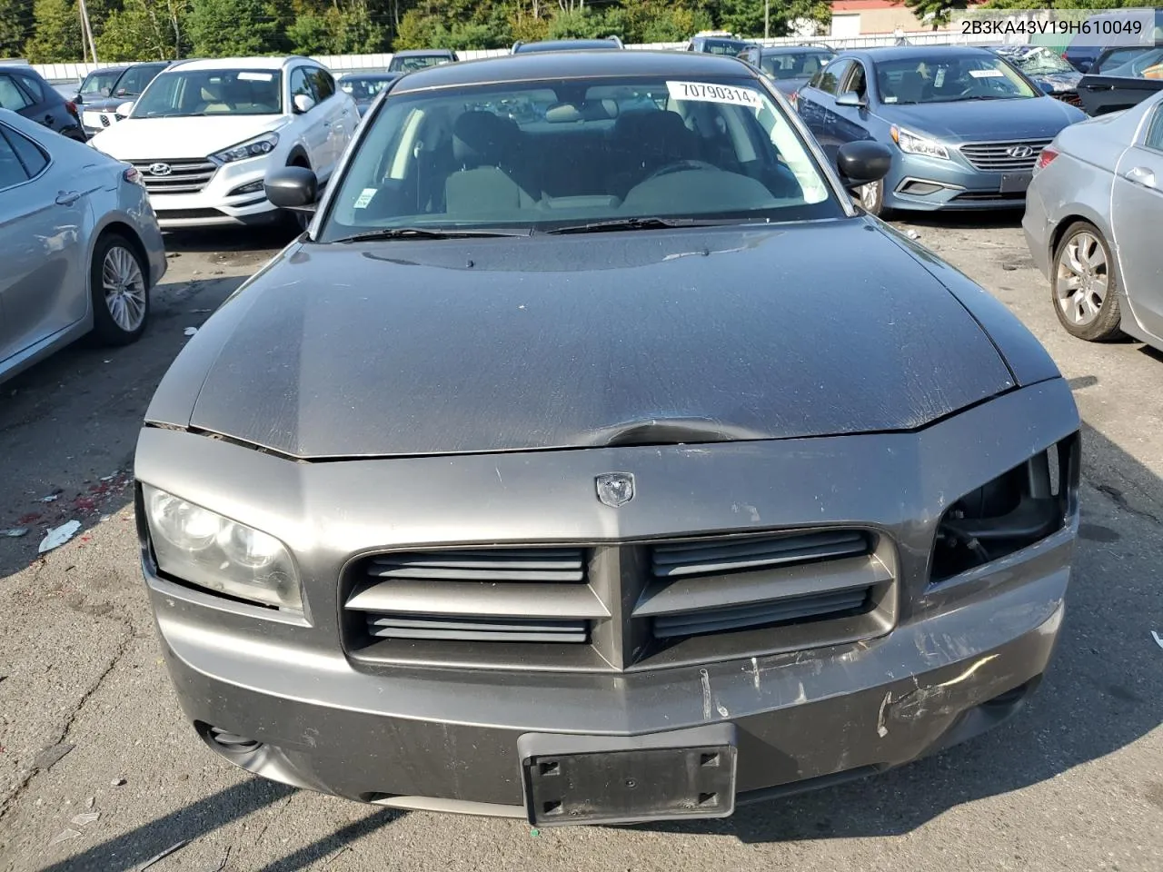 2009 Dodge Charger VIN: 2B3KA43V19H610049 Lot: 70790314