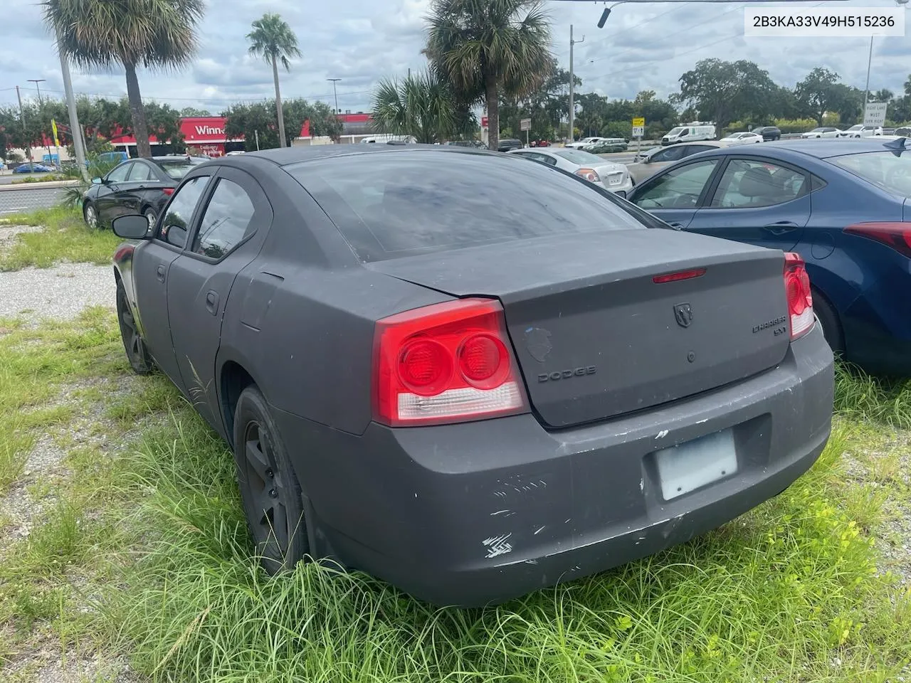 2009 Dodge Charger Sxt VIN: 2B3KA33V49H515236 Lot: 70906084