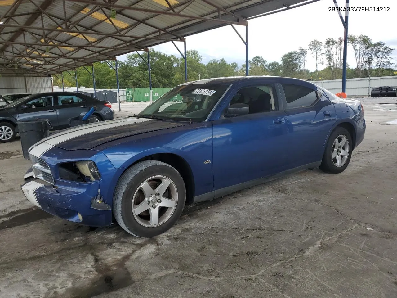 2009 Dodge Charger Sxt VIN: 2B3KA33V79H514212 Lot: 73103164