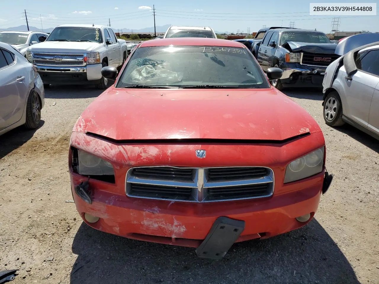 2009 Dodge Charger Sxt VIN: 2B3KA33V39H544808 Lot: 73367384