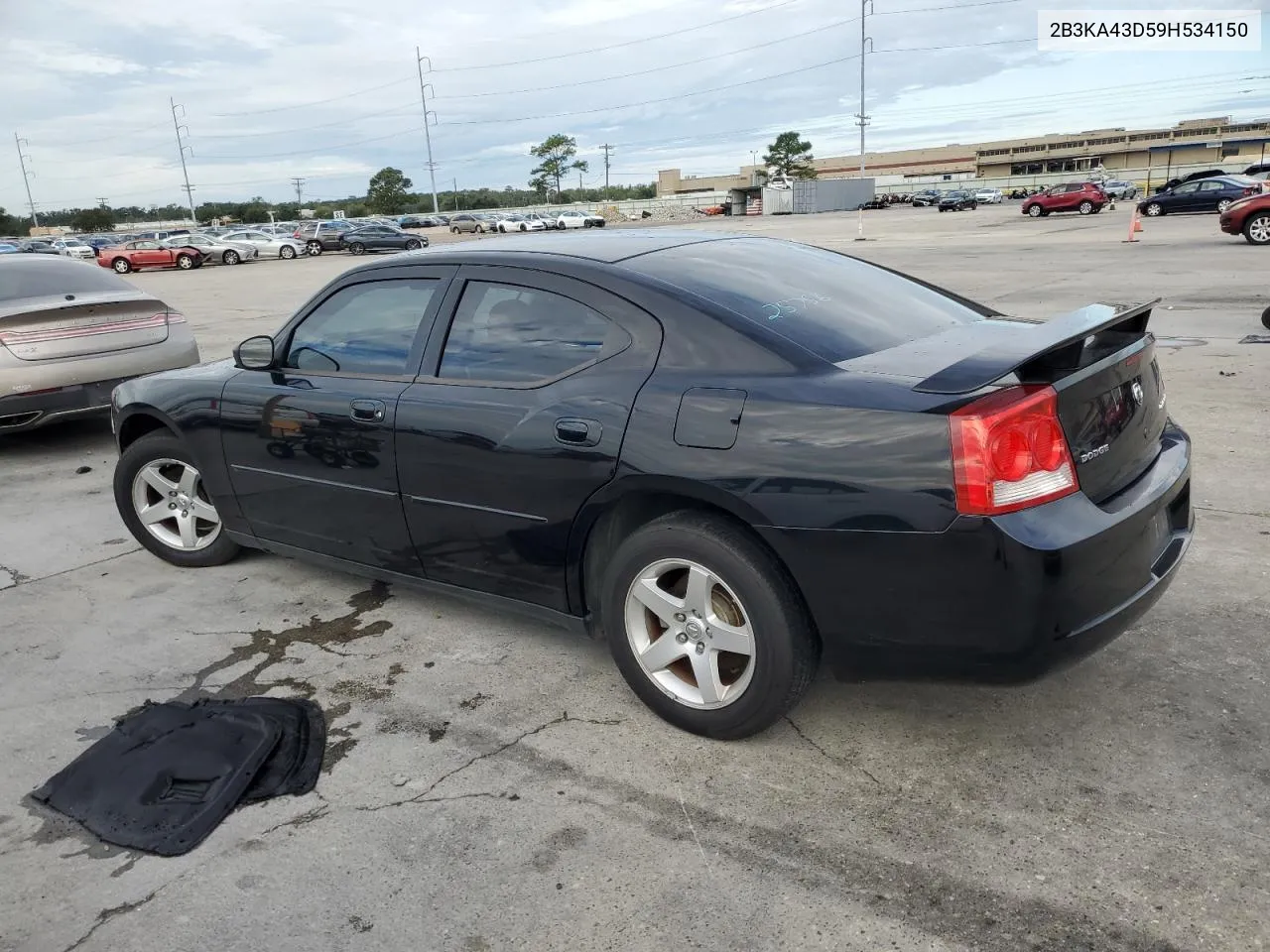 2009 Dodge Charger VIN: 2B3KA43D59H534150 Lot: 74806424