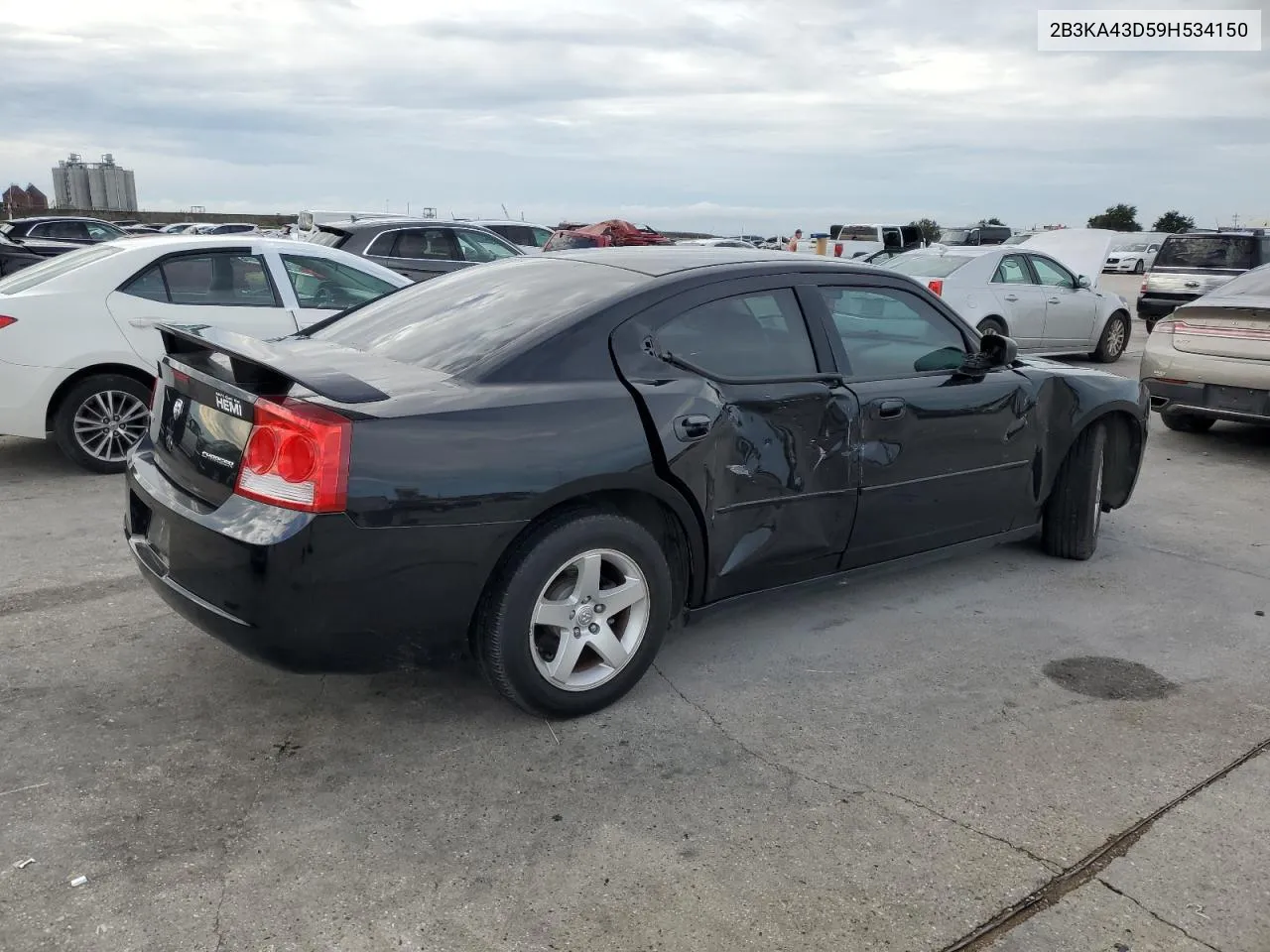 2009 Dodge Charger VIN: 2B3KA43D59H534150 Lot: 74806424