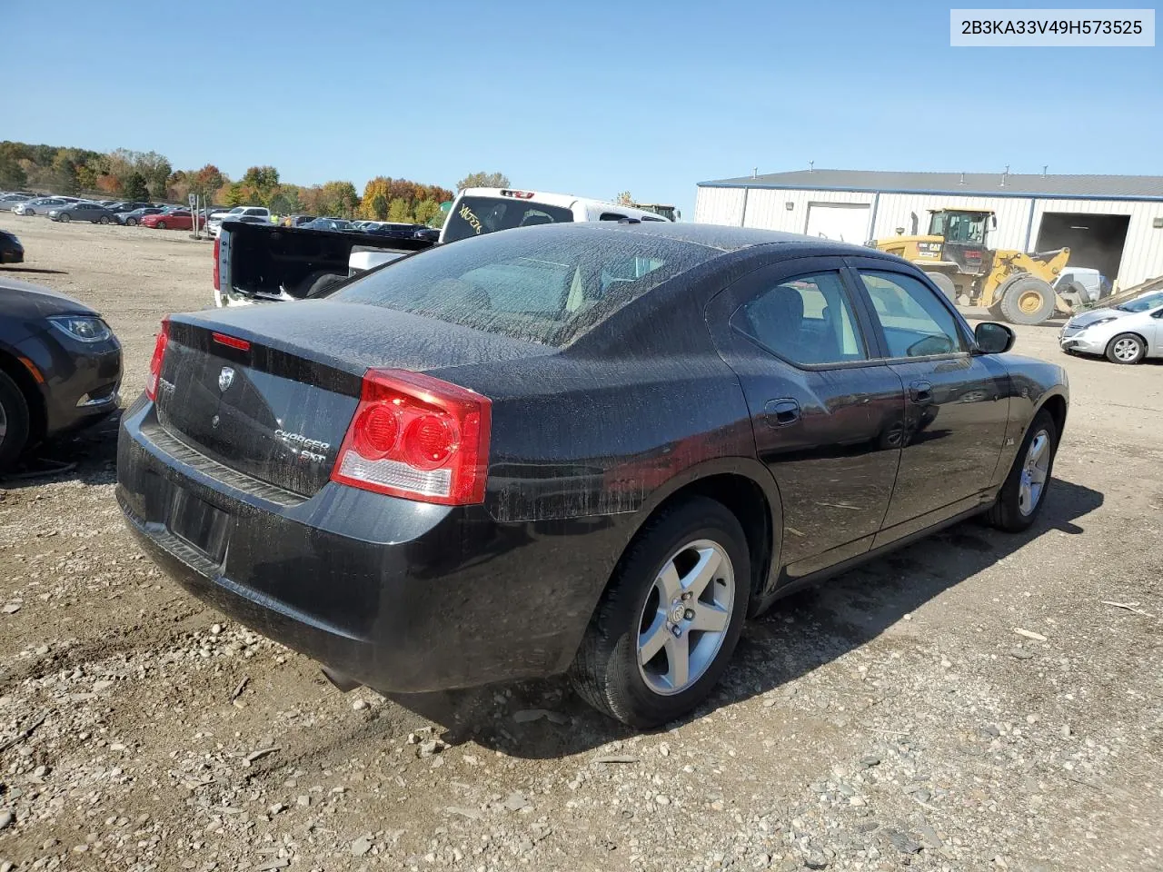 2009 Dodge Charger Sxt VIN: 2B3KA33V49H573525 Lot: 76044134