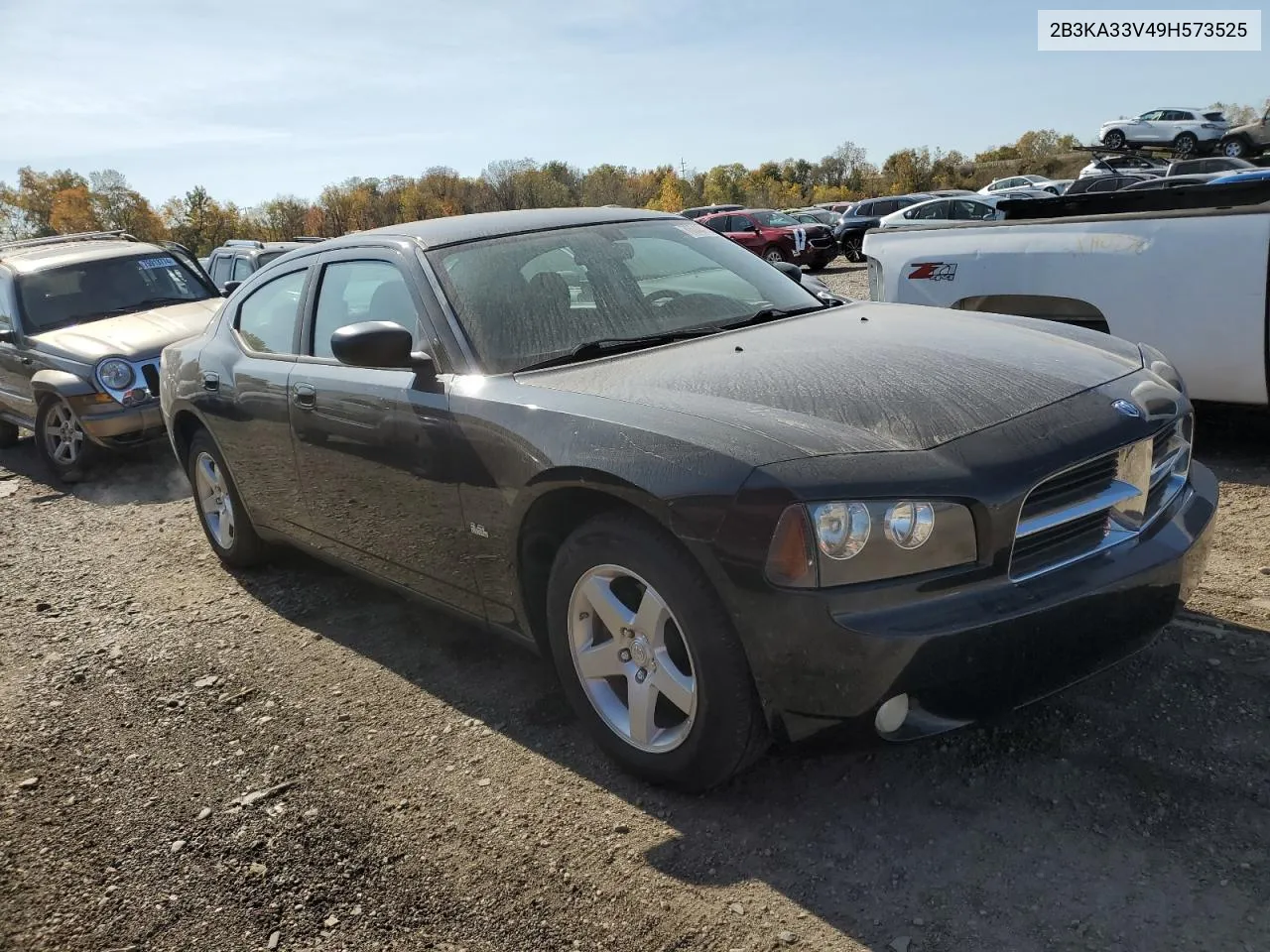 2009 Dodge Charger Sxt VIN: 2B3KA33V49H573525 Lot: 76044134