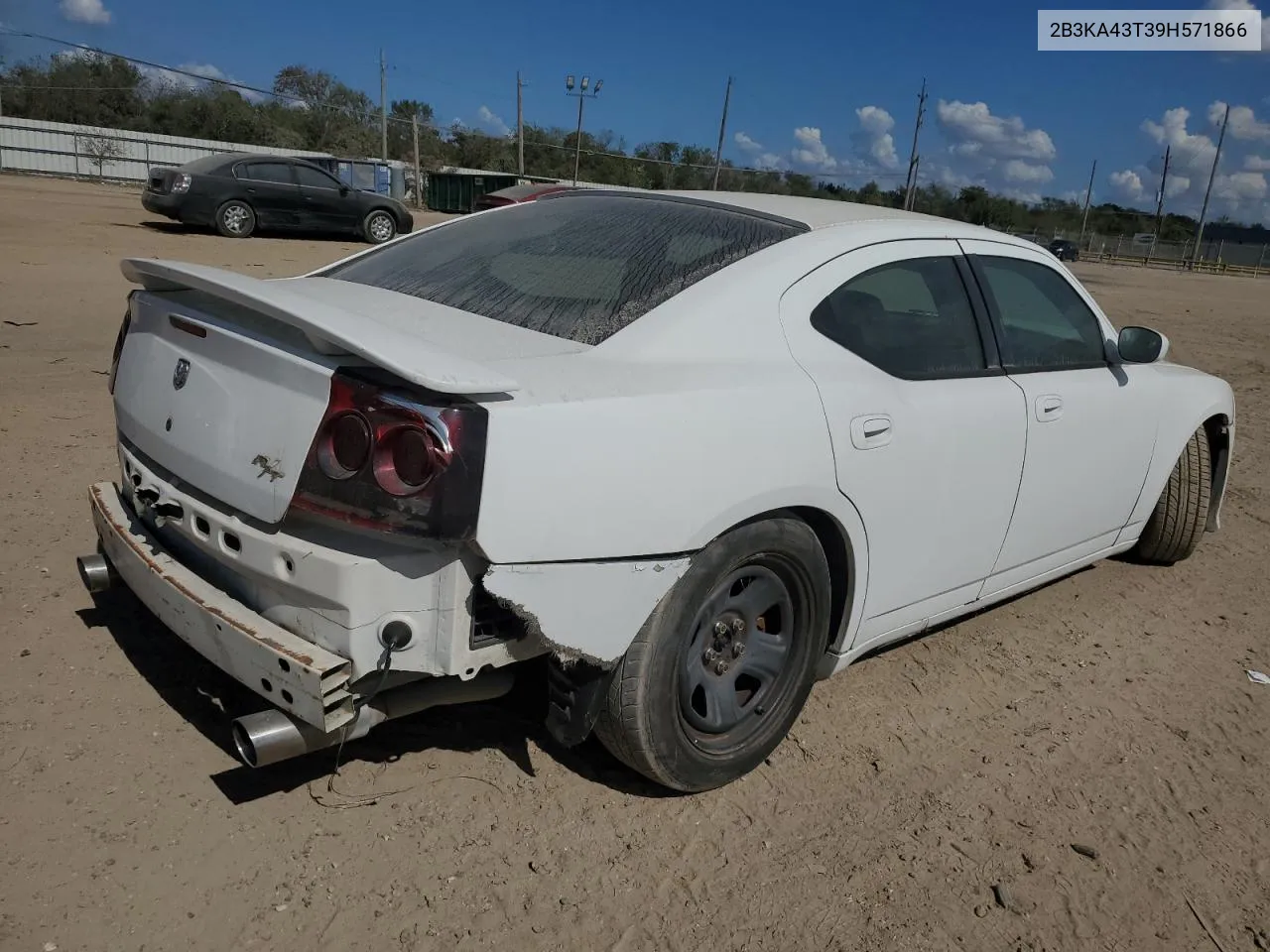 2009 Dodge Charger VIN: 2B3KA43T39H571866 Lot: 78055384