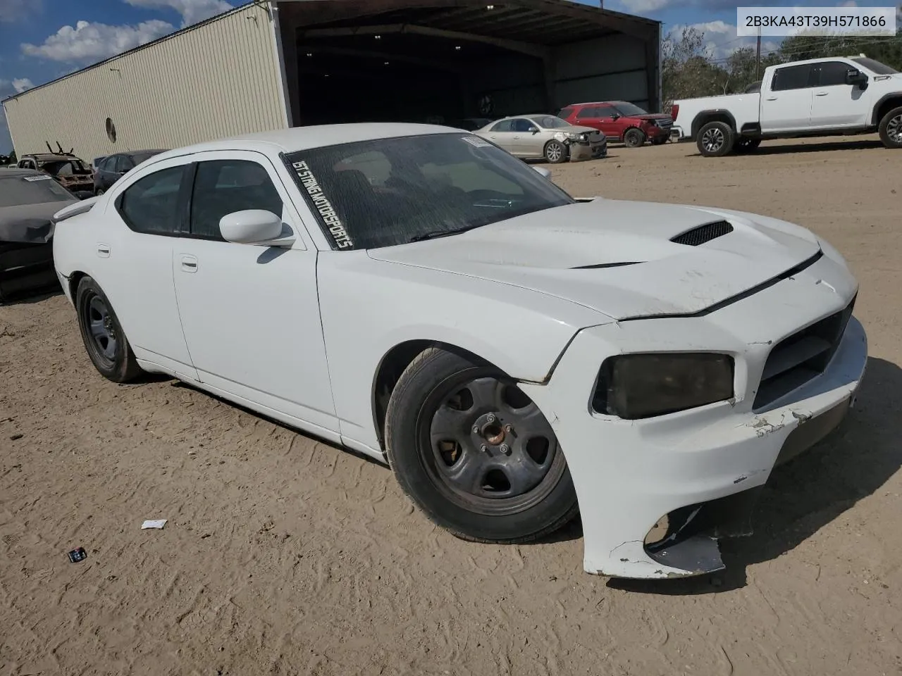 2009 Dodge Charger VIN: 2B3KA43T39H571866 Lot: 78055384