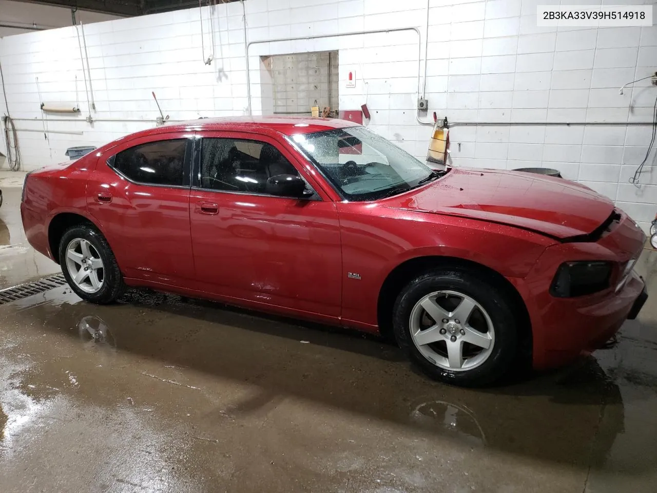 2009 Dodge Charger Sxt VIN: 2B3KA33V39H514918 Lot: 78243114