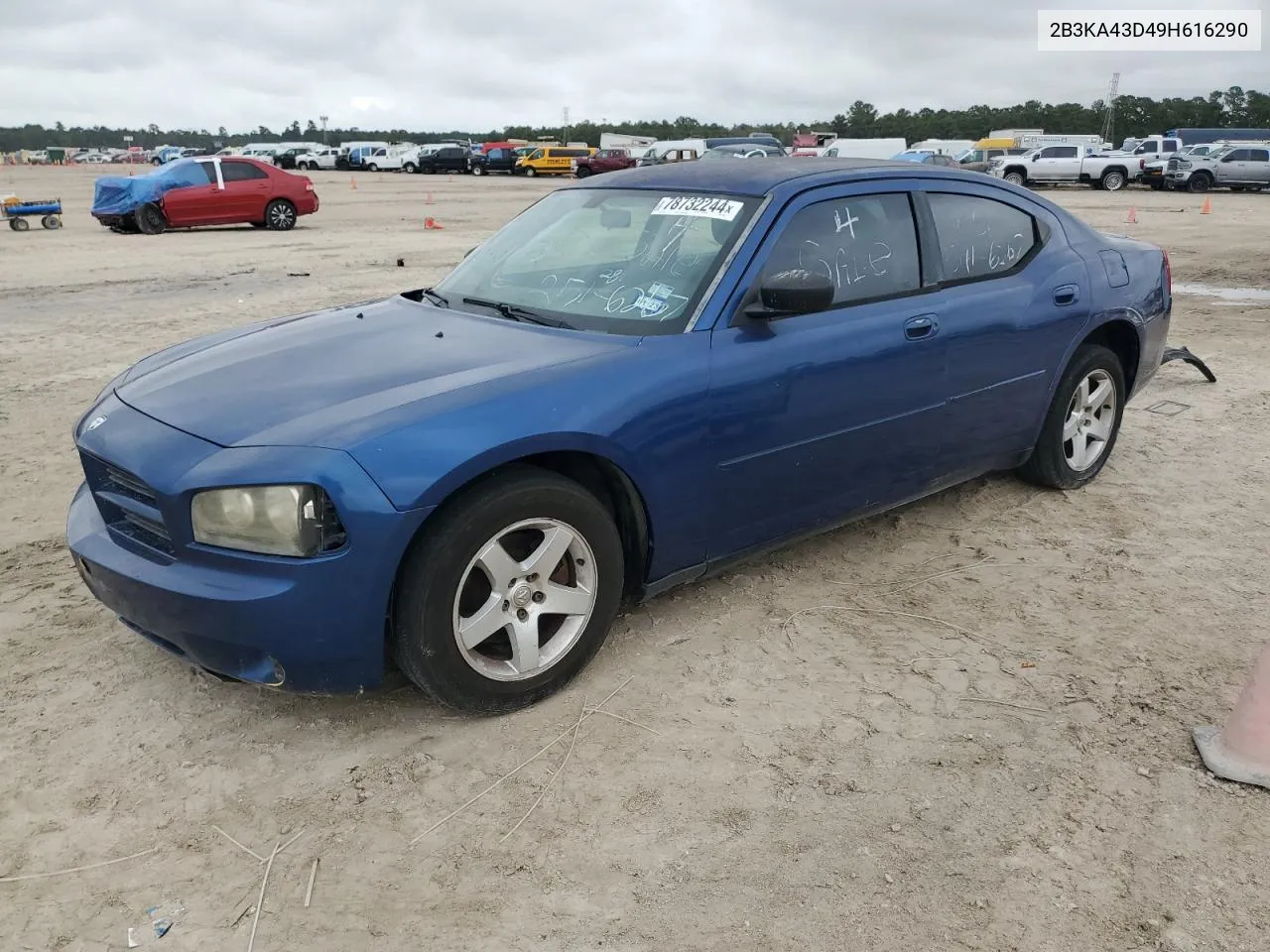 2009 Dodge Charger VIN: 2B3KA43D49H616290 Lot: 78732244