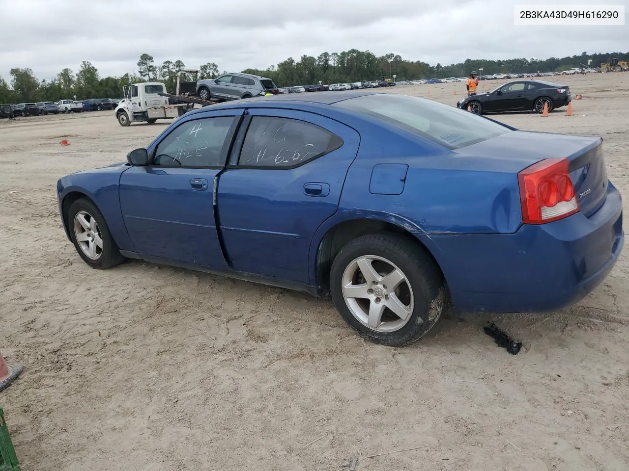 2009 Dodge Charger VIN: 2B3KA43D49H616290 Lot: 78732244