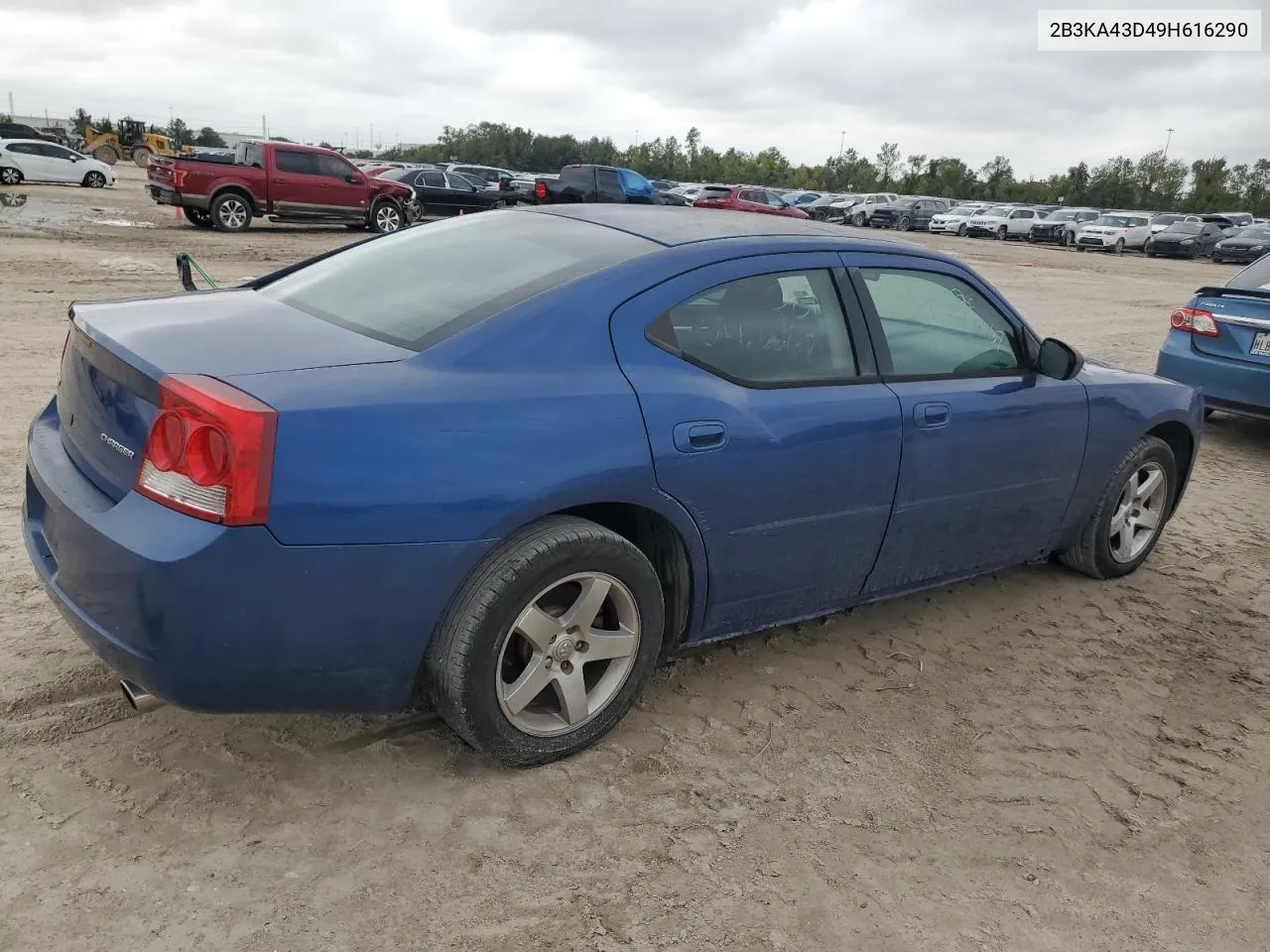 2009 Dodge Charger VIN: 2B3KA43D49H616290 Lot: 78732244