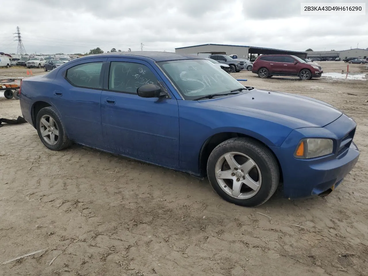 2009 Dodge Charger VIN: 2B3KA43D49H616290 Lot: 78732244