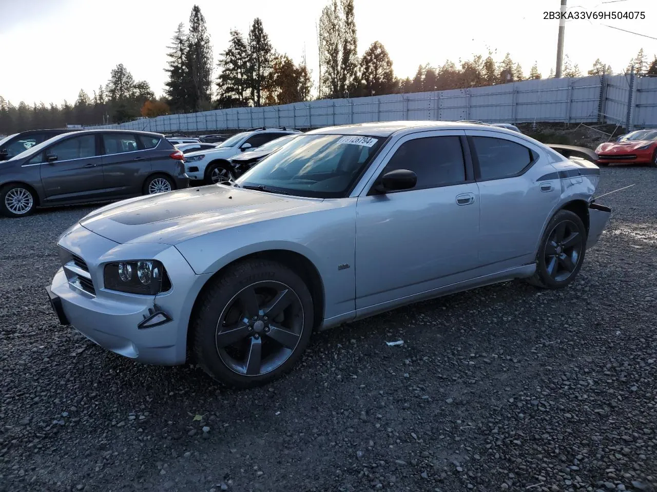 2009 Dodge Charger Sxt VIN: 2B3KA33V69H504075 Lot: 79128794