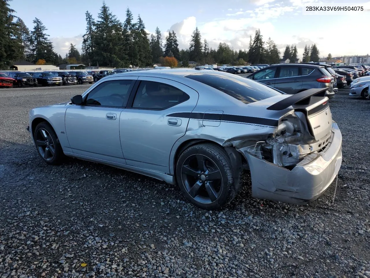 2009 Dodge Charger Sxt VIN: 2B3KA33V69H504075 Lot: 79128794