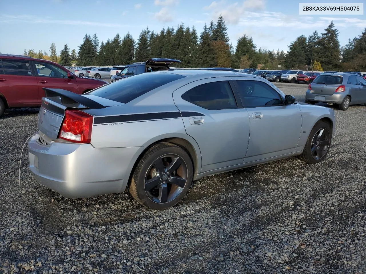 2009 Dodge Charger Sxt VIN: 2B3KA33V69H504075 Lot: 79128794