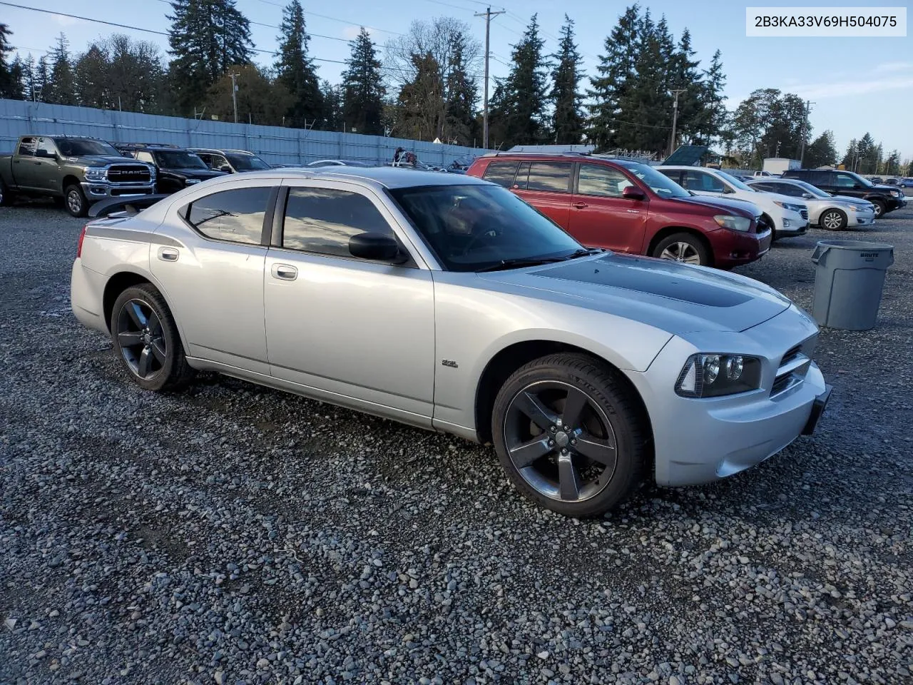 2009 Dodge Charger Sxt VIN: 2B3KA33V69H504075 Lot: 79128794