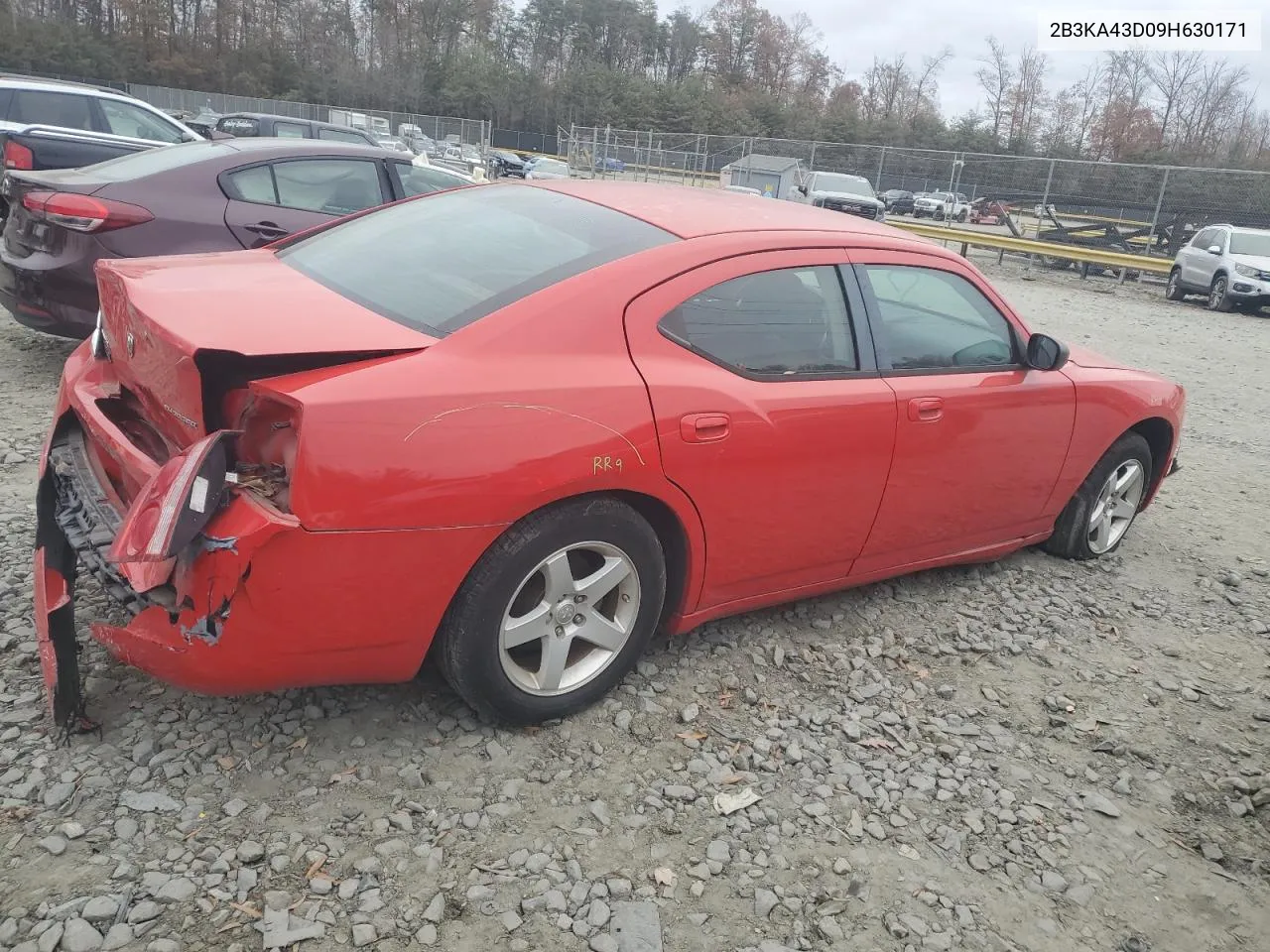 2009 Dodge Charger VIN: 2B3KA43D09H630171 Lot: 79741664