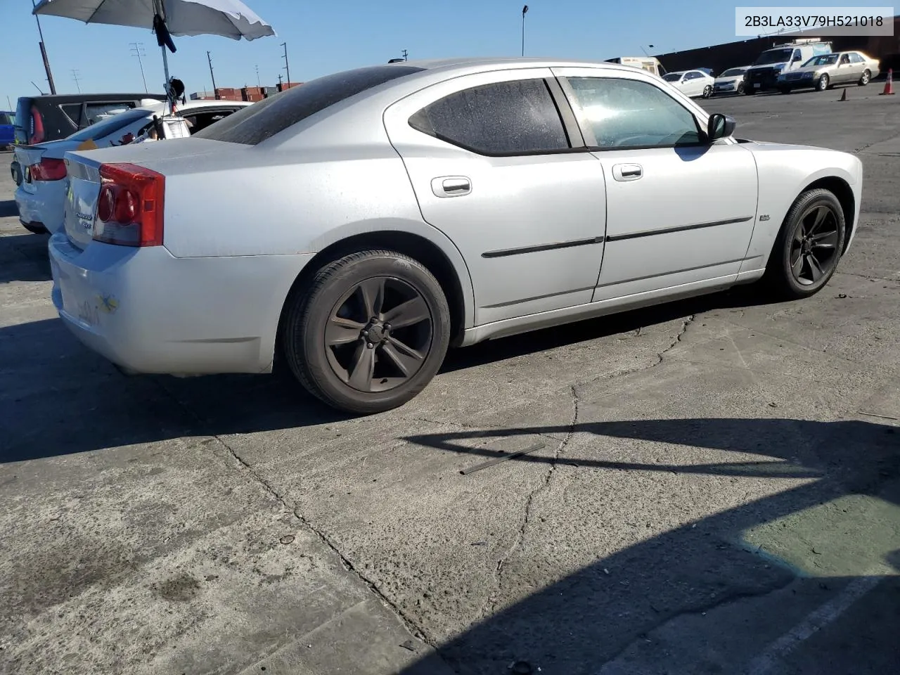 2009 Dodge Charger Sxt VIN: 2B3LA33V79H521018 Lot: 80055914