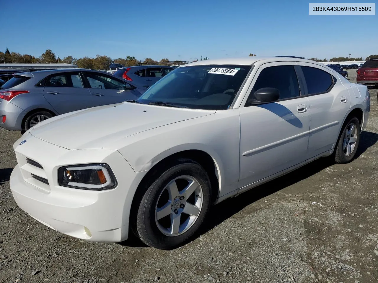 2009 Dodge Charger VIN: 2B3KA43D69H515509 Lot: 80478984