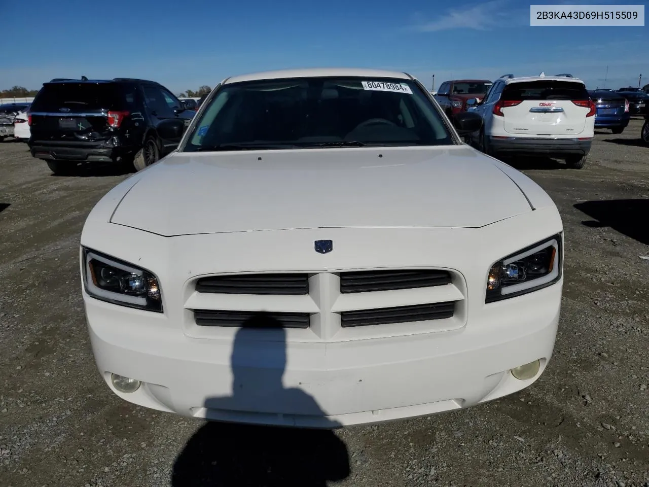 2009 Dodge Charger VIN: 2B3KA43D69H515509 Lot: 80478984