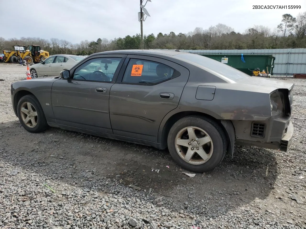 2010 Dodge Charger Sxt VIN: 2B3CA3CV7AH155999 Lot: 44374794