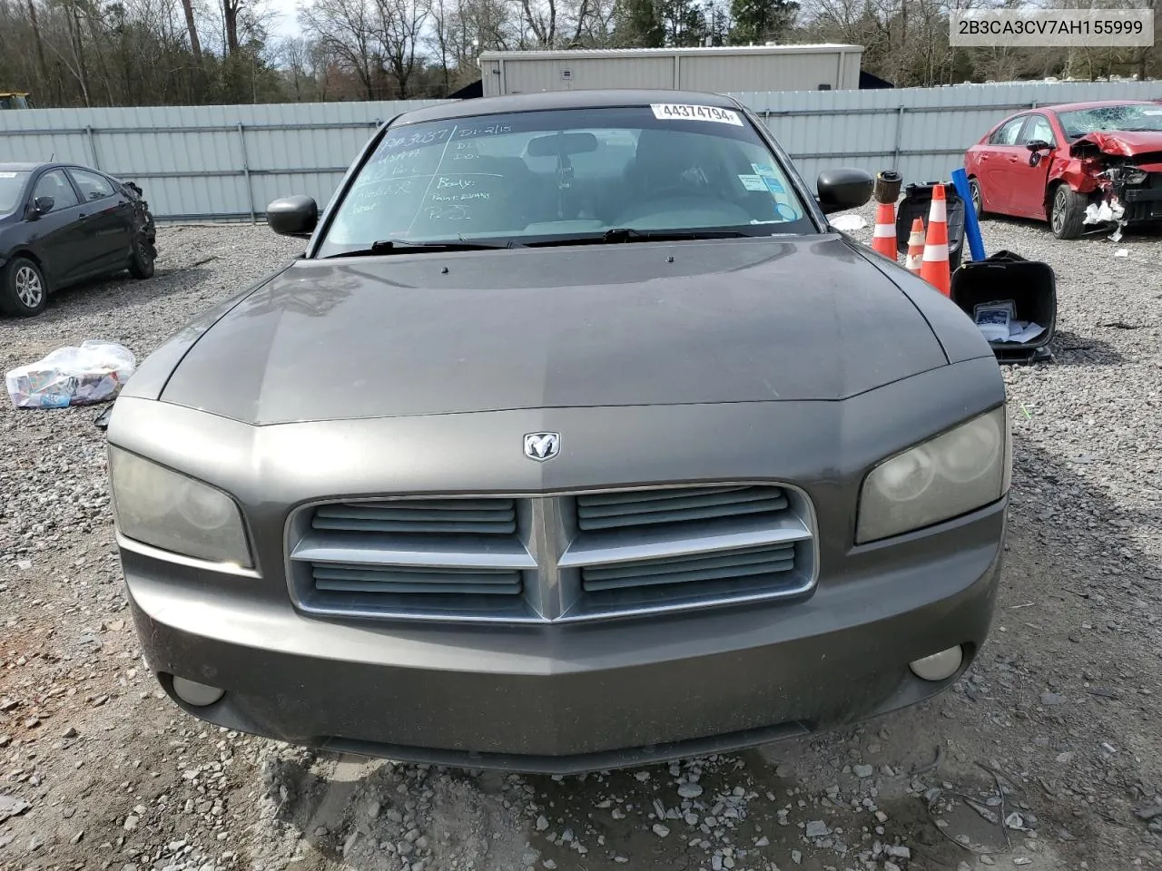 2010 Dodge Charger Sxt VIN: 2B3CA3CV7AH155999 Lot: 44374794