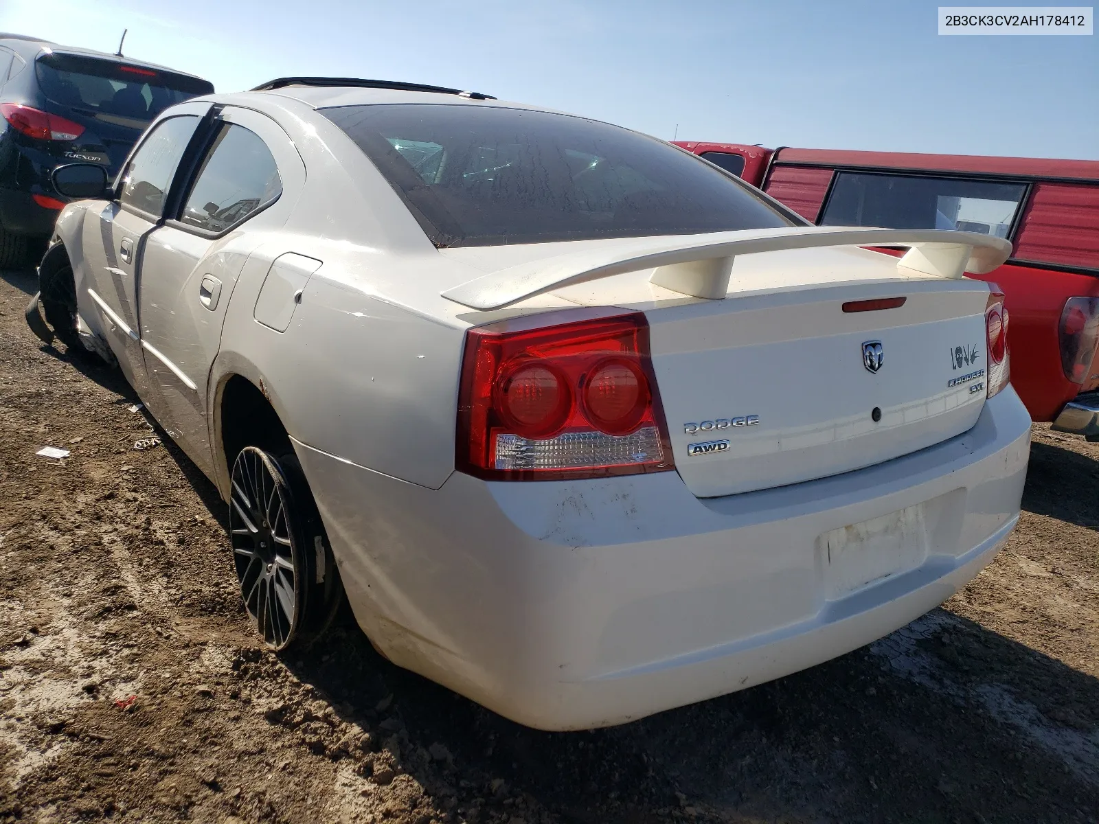 2B3CK3CV2AH178412 2010 Dodge Charger Sxt