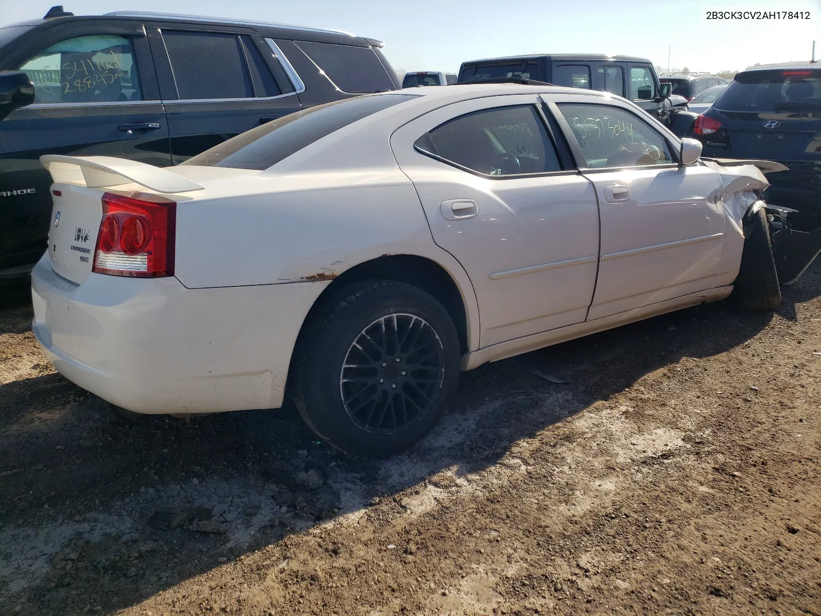 2B3CK3CV2AH178412 2010 Dodge Charger Sxt