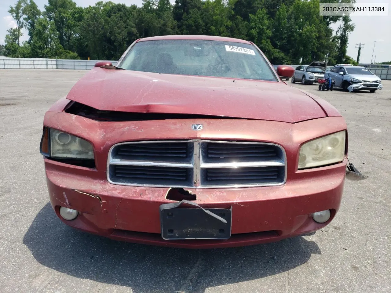 2010 Dodge Charger R/T VIN: 2B3CA5CTXAH113384 Lot: 58992954