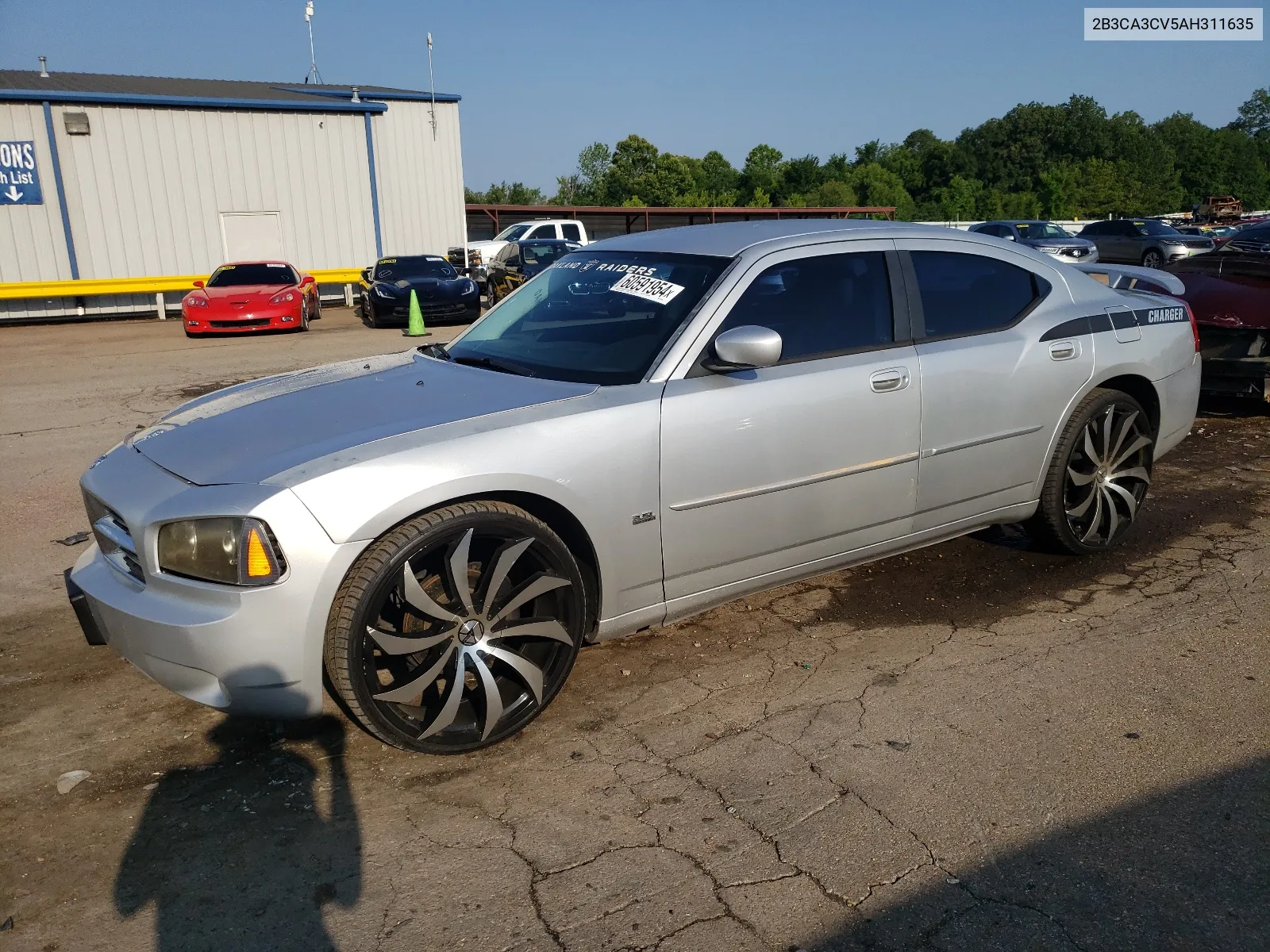 2010 Dodge Charger Sxt VIN: 2B3CA3CV5AH311635 Lot: 60591954