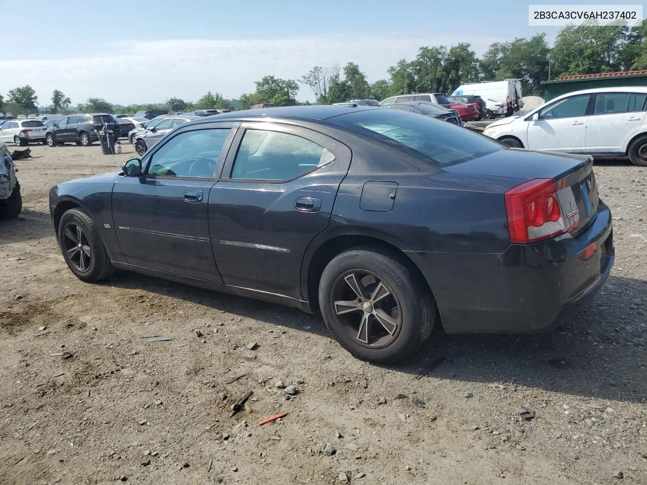 2010 Dodge Charger Sxt VIN: 2B3CA3CV6AH237402 Lot: 62262334