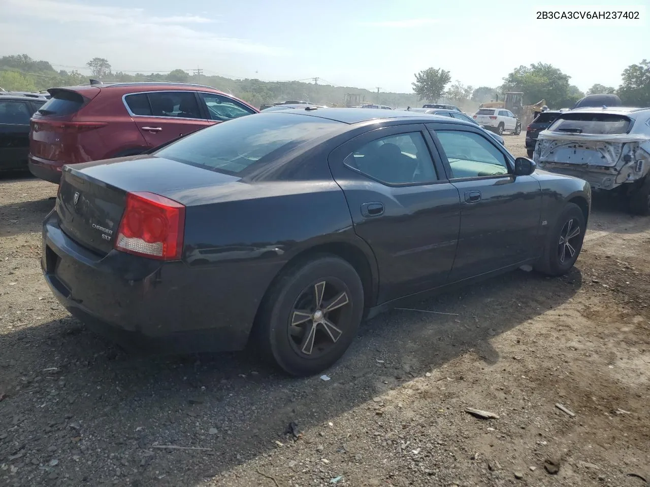 2010 Dodge Charger Sxt VIN: 2B3CA3CV6AH237402 Lot: 62262334