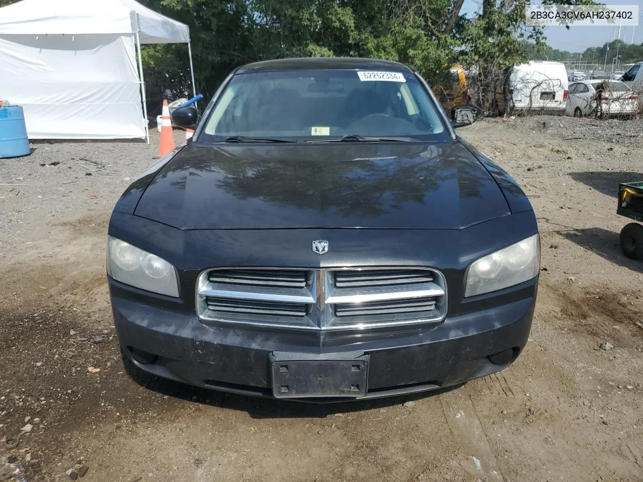 2010 Dodge Charger Sxt VIN: 2B3CA3CV6AH237402 Lot: 62262334