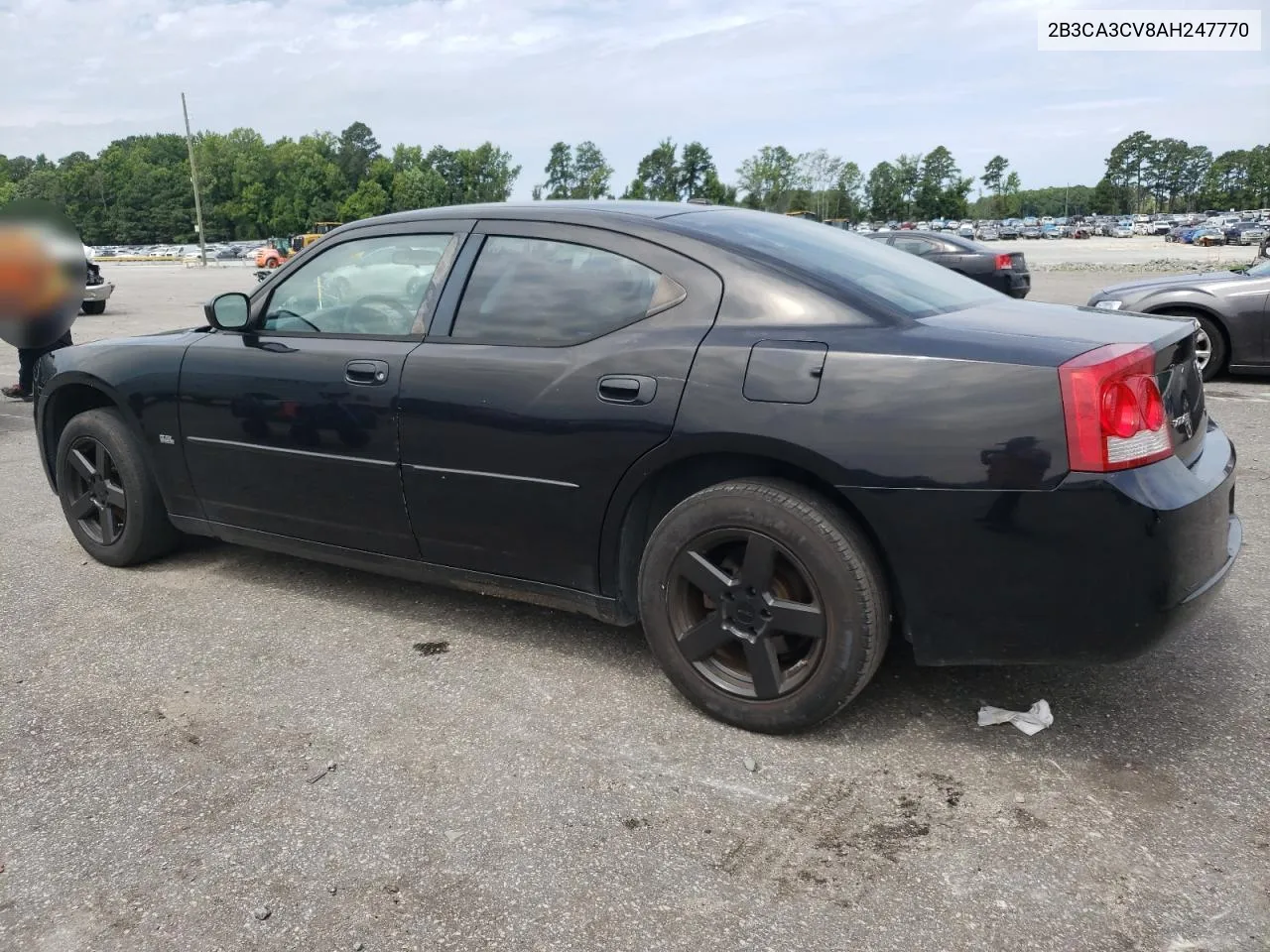 2010 Dodge Charger Sxt VIN: 2B3CA3CV8AH247770 Lot: 62915244