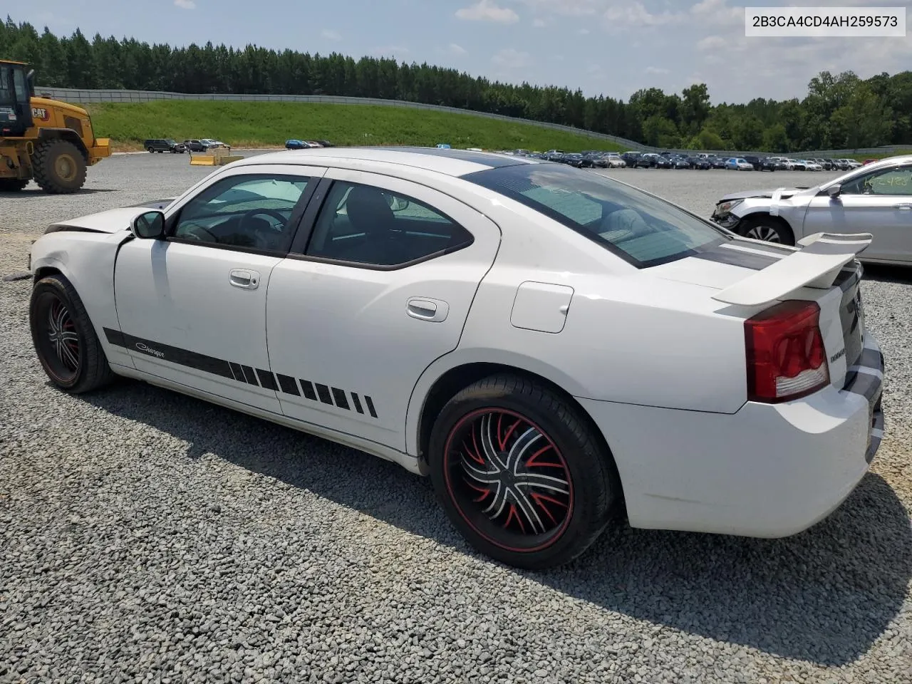 2010 Dodge Charger VIN: 2B3CA4CD4AH259573 Lot: 63718824