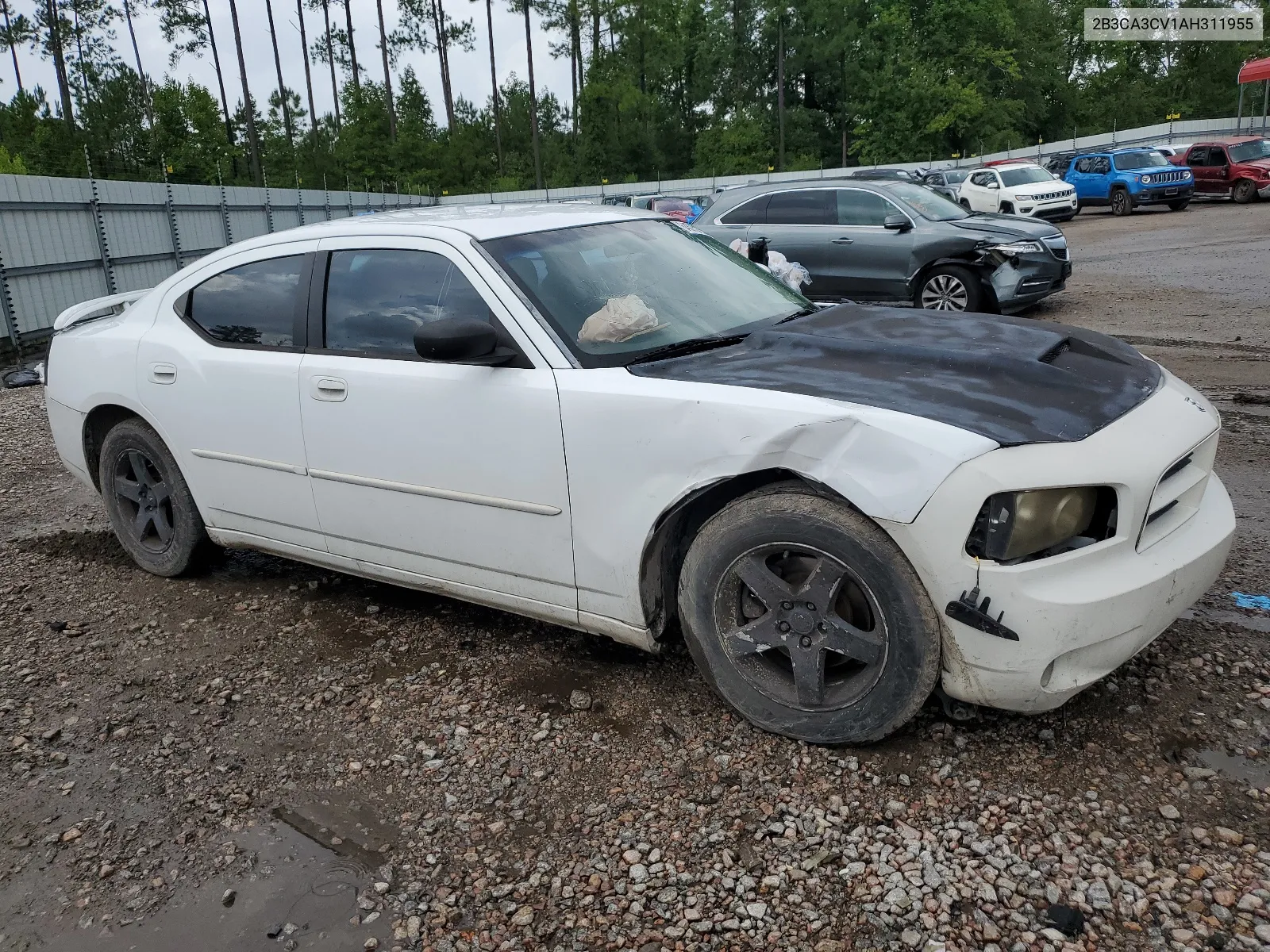 2B3CA3CV1AH311955 2010 Dodge Charger Sxt