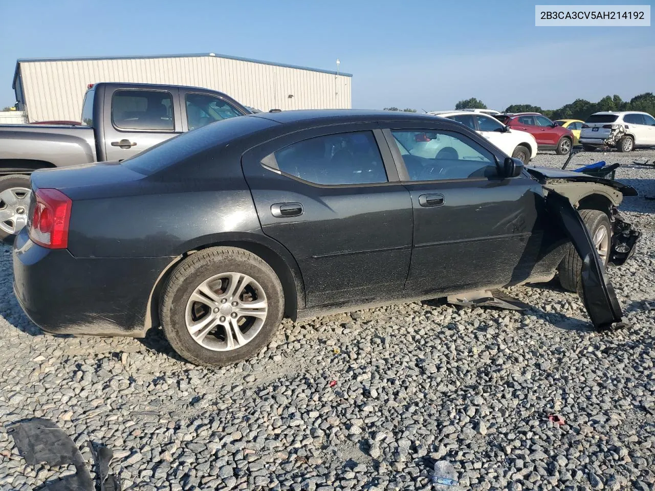 2B3CA3CV5AH214192 2010 Dodge Charger Sxt