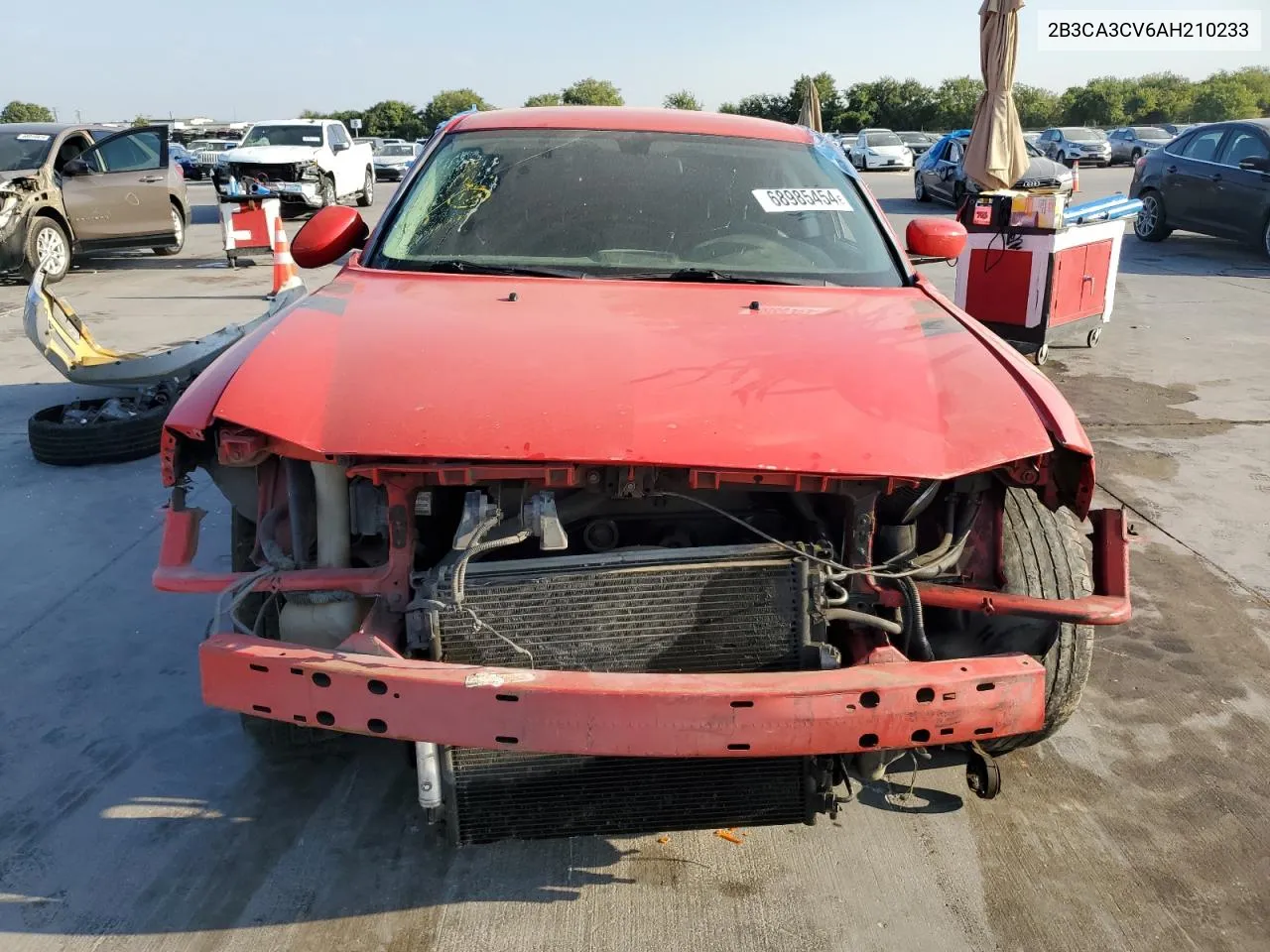 2010 Dodge Charger Sxt VIN: 2B3CA3CV6AH210233 Lot: 68985454