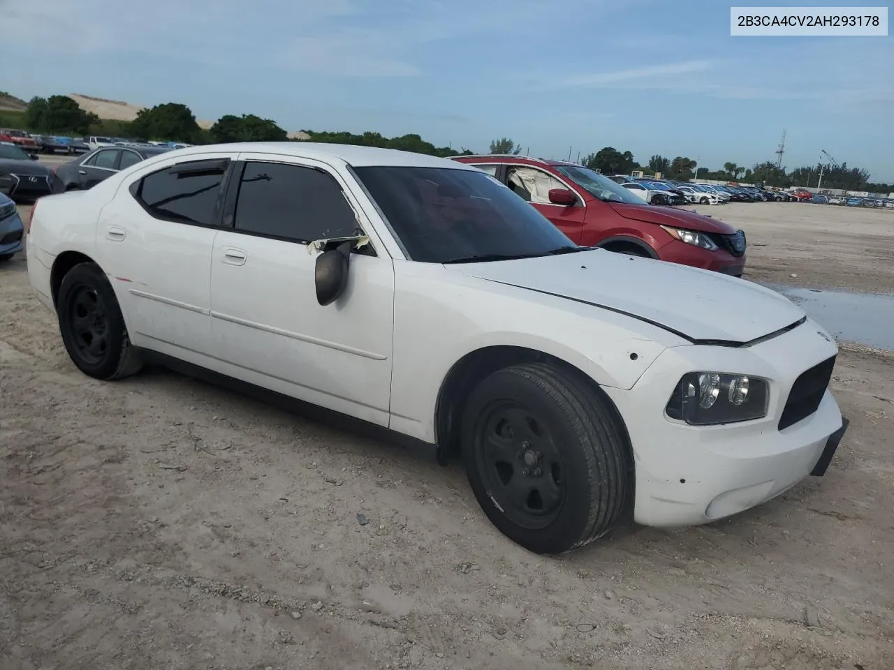 2010 Dodge Charger VIN: 2B3CA4CV2AH293178 Lot: 70336094