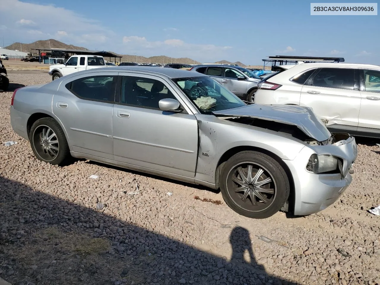 2010 Dodge Charger Sxt VIN: 2B3CA3CV8AH309636 Lot: 70725114