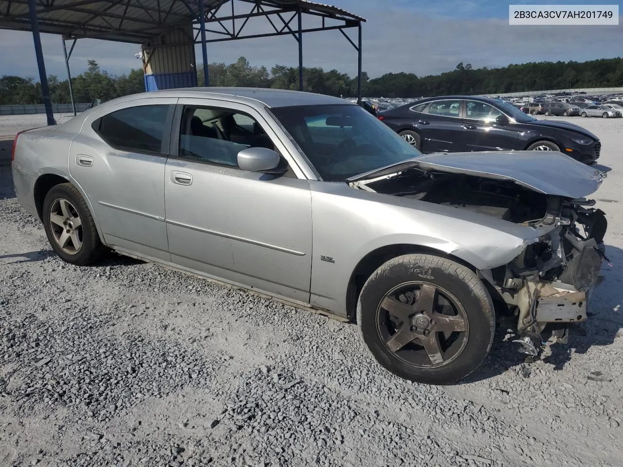 2010 Dodge Charger Sxt VIN: 2B3CA3CV7AH201749 Lot: 71162954