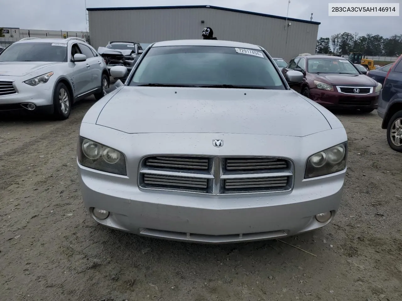 2010 Dodge Charger Sxt VIN: 2B3CA3CV5AH146914 Lot: 72917494