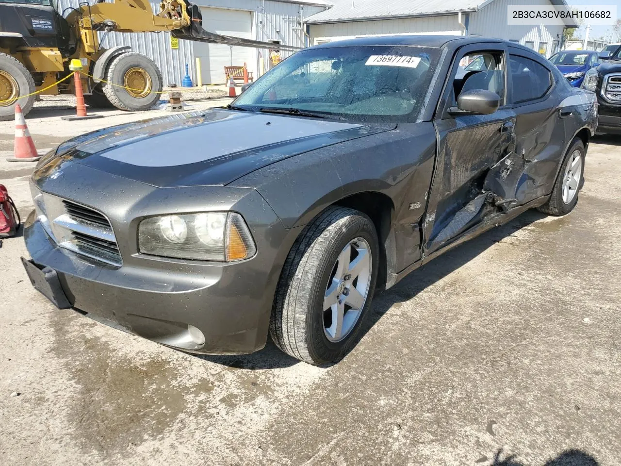 2B3CA3CV8AH106682 2010 Dodge Charger Sxt