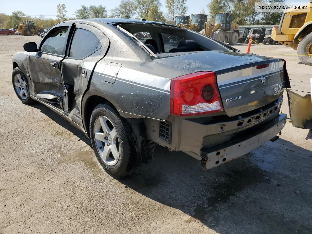 2010 Dodge Charger Sxt VIN: 2B3CA3CV8AH106682 Lot: 73697774