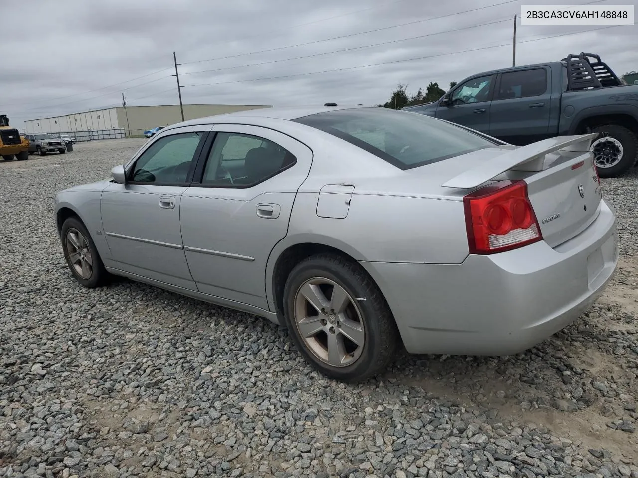 2010 Dodge Charger Sxt VIN: 2B3CA3CV6AH148848 Lot: 74723674