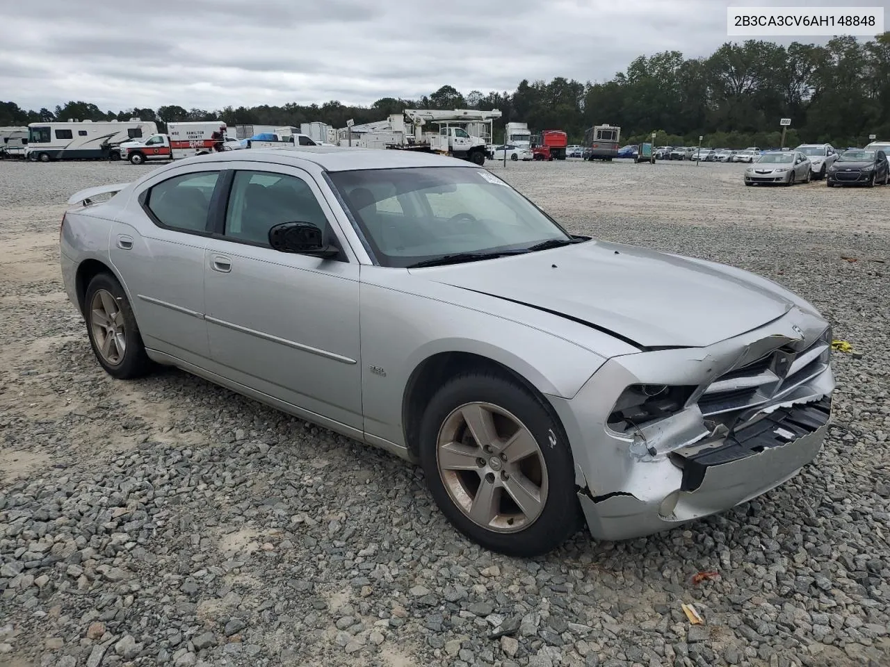 2010 Dodge Charger Sxt VIN: 2B3CA3CV6AH148848 Lot: 74723674