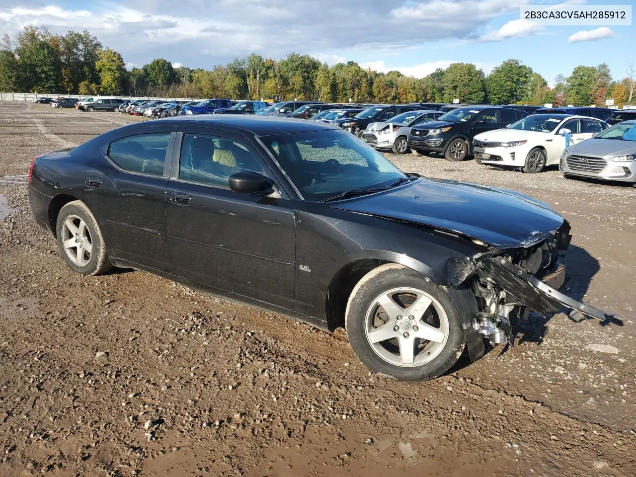 2010 Dodge Charger Sxt VIN: 2B3CA3CV5AH285912 Lot: 74883634