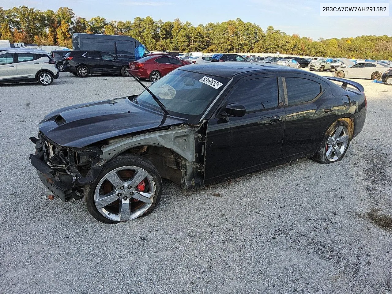 2010 Dodge Charger Srt-8 VIN: 2B3CA7CW7AH291582 Lot: 74925504